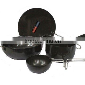 Hard Anodised Cookware Set