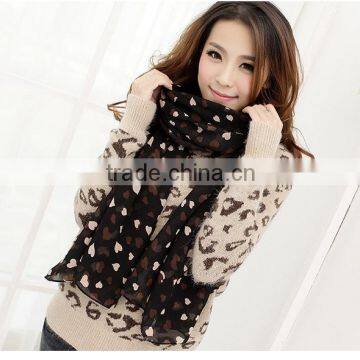Bright Color Popular Fashion Cheap Scarf for Young Girls