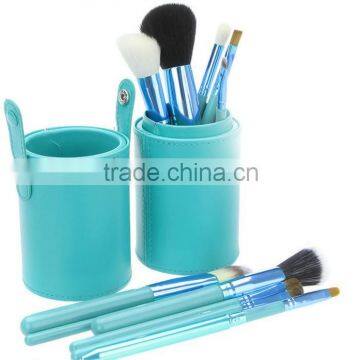 New 12pcs 12 Professional Makeup Brush Set Cosmetic Brush Kit Makeup Tool With Cup Leather Holder Case photo-4