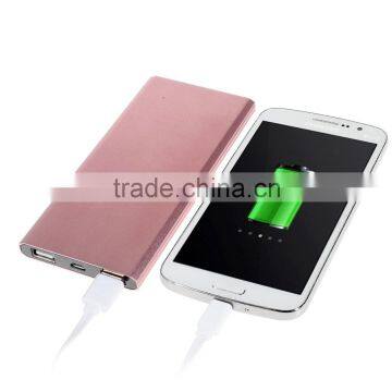 10000mAh Metal Power Bank Charger Dual USB Shake Control for IPhone/for Samsung/for Sony/for HTC/for Xiaomi photo-2