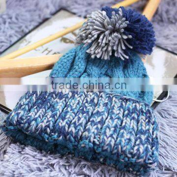 Wholesale Fashion Ladies Wool Winter Beanie Hats Womens Winter Knitted Hat photo-4