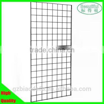 hanging metal wire mesh gridwall panel for display rack