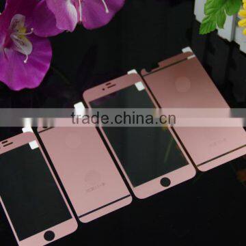 2015 New Arrive Titanium Alloy Tempered Glass Film for IPhone 6 Titanium Alloy Screen Protector photo-4