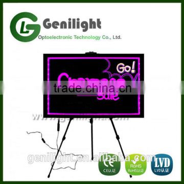 NEW Large LED Writing Display Board with Markers, Board, Advertisement, Flashing