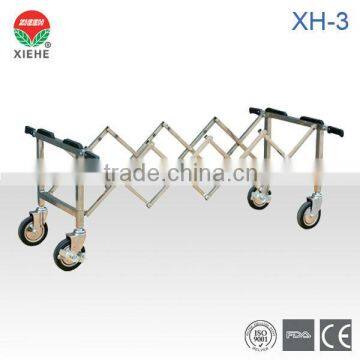 Stainless Steel Casket Trolley