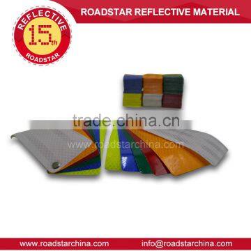 self-adhesive prismatic retro-reflective film warning film