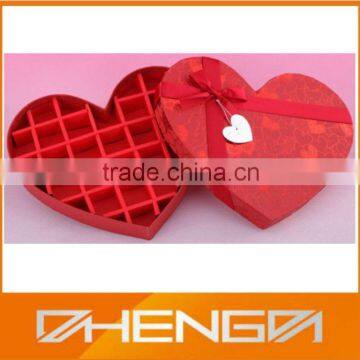 Hot!!! Customized Made-in-China Heart Shape Lovely Gift Paper Box Wholesale(ZDC13-016)