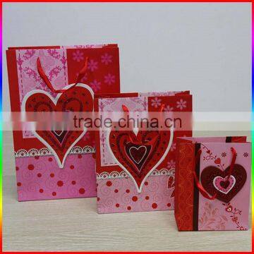 Paper Package Gift Bag / Gift Shopping Bag With Glitter Powder photo-5