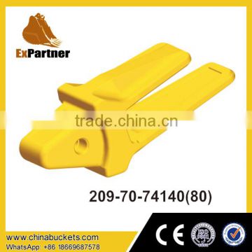 mining digging equipment parts,excavator bucekt adapter teeth 209-70-74140