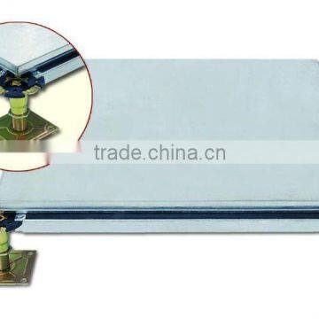 Encapsulated bare calcium sulphate access floor