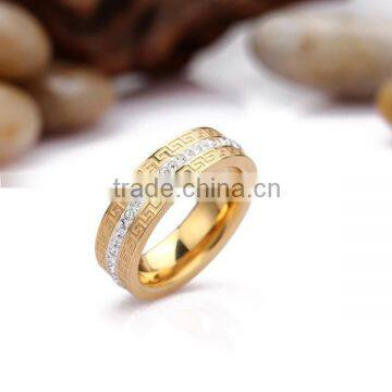 Gold Wedding Stainless Steel Ring Designs for Men photo-5