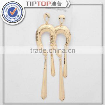 Hot Selling Womens Multicolor Leaf Style Metal Earrings Fashion Eardrop Dangle Pendan