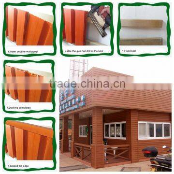Popular Ecological Wood Plastic Composite Wall Decoration WPC Ceiling Panel/board