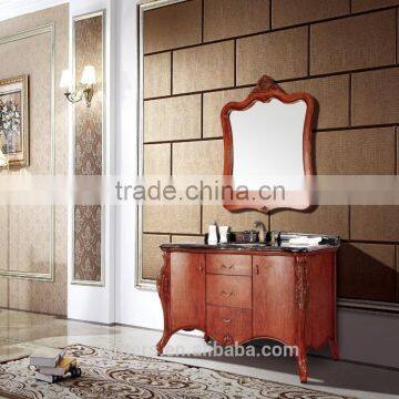 classical antique bathroom furniture with legs WTS615