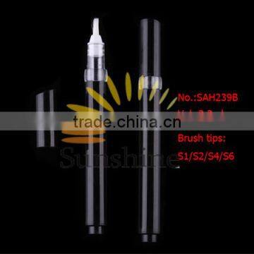 SAH239B---2.2ml Contemporary new arrival plastic cosmetic pen tube/ click pen