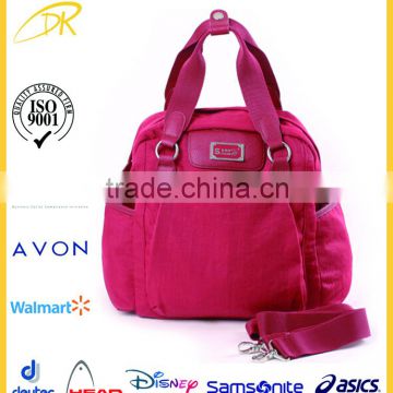 2015 China factory travel mommy baby carry bag, custom fashion diper bag