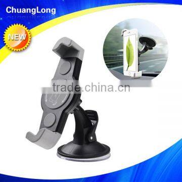 Anti-slip Diagonal design Windshield Suction Cup plastic mobile phone holder for car