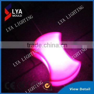 Outdoor Interlocking Plastic Floor Tile LED Paver Light Different Shape