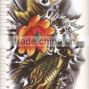 OEM Custom Temporary Tattoo Sticker For Man With Individual Polybag
