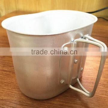 China Supplier US Military Bottle 1L Outdoor Camping Cooking Cup Military Kettle Water Bottle Canteen