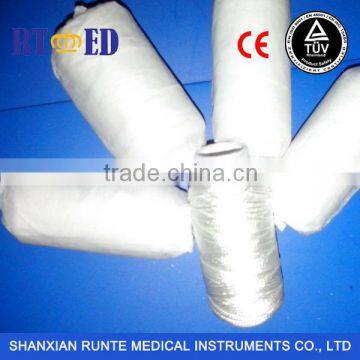 RTMED Non Sterile Medical White Silk Suture Roll