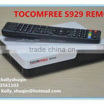 2015 new Digital receiver remote for tocomfree s929 with iks sks free and support iptv for South America