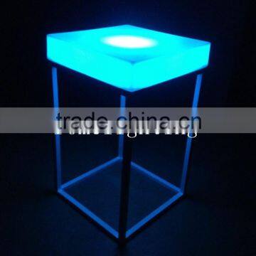 Colorful high luminous waterproof senior centre square table