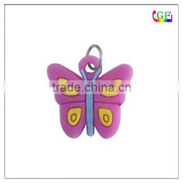 PVC small charms soft rubber charms for bracelets pendant