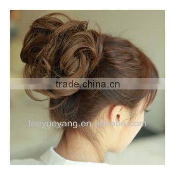 Chignon Hair Pieces Bun Cheap Synthetic Curly Extension