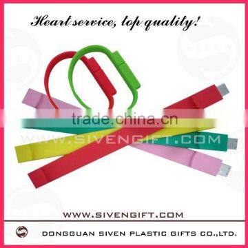 colorful USB wristband for promotional use