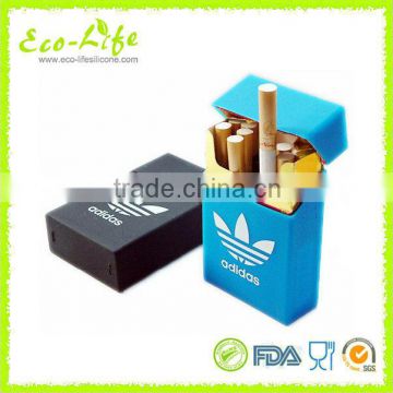 Fashion Brand LOGO Silicone Cigarette Case, Cigarette Box, Promotional Gifts