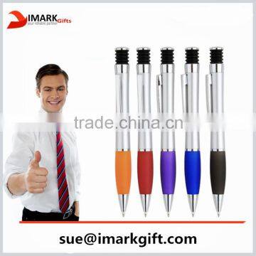 Novelty new click action style ball pen custom logo advertising ballpoint pen