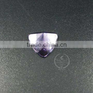 10MM Triangle Shape Faceted Cut Natural Purple Amethyst Semi Precious Loose Stone Gemstone DIY Ring Earrings Cabochon 4160009 photo-2