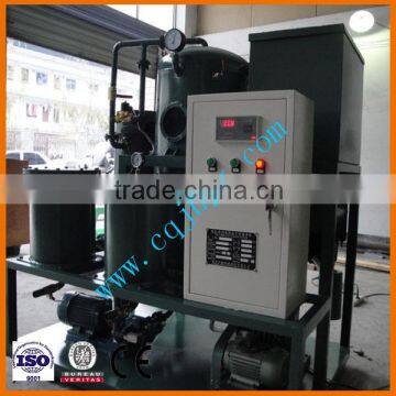dewatering impurities removing waste lube oil vacuum system filtration machine