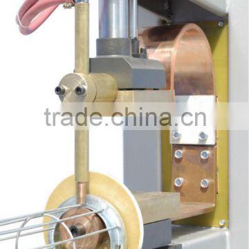 bottom cap welding machine for filter bag cage