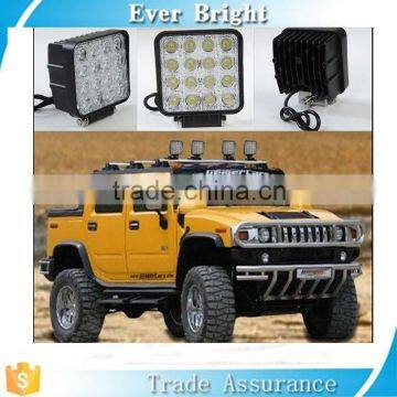 Heavy duty offroad car light truck led lamp 48w led work light