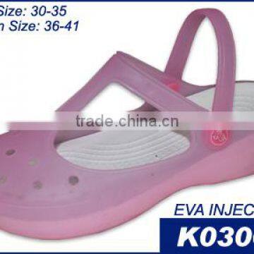 Fancy Girls Jelly Wedge Sandals