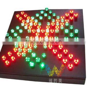 High quality 400mm toll station traffic guidance light epistar LED turn signal light