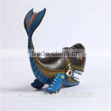 Custom logo fish collection toy vinyl toy manufacturers