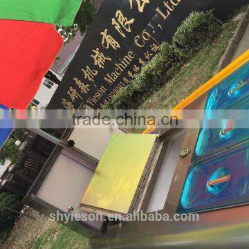 stainless food hot dog trolley kiosk / top sell mobile sale churros cookies kiosk / mobile charcoal grill food trailer