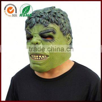 Halloween Famous Theater Realistic Green Men Latex Mask