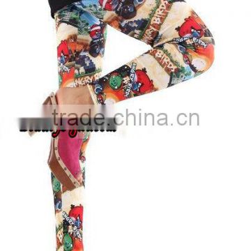 animal birds printed leggings pant stockings for girls