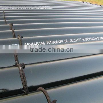 ASTM A53/ A106 GRB SMLS Steel Pipe