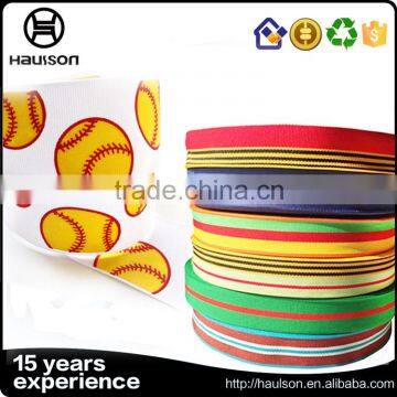 free sample custom logo screen printed polyester nylon ribbon
