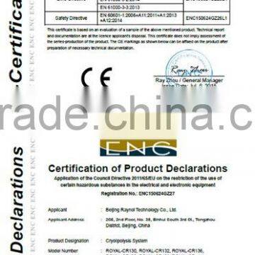 2 Handpieces New Vertical Cryo Slimming Cool Body Shape Cryolipolysis Machine for Sale photo-2