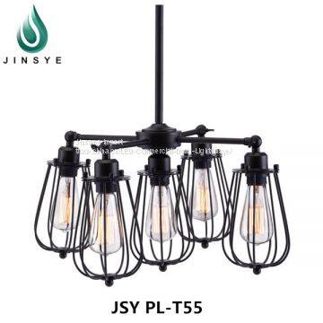 Modern Pendant Ceiling Lamp 5pcs 6nos Cage Light photo-5
