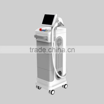 Back / Whisker Vertical 500W Laser Power 1-800ms 808nm Laser Diode Machine For Hair Removal