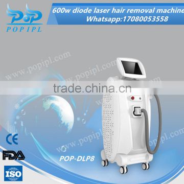 Skin Rejuvenation 2016 POP-DLP8 Portable 808nm Hair Removal 2300w Diode Laser 808nm IPL Manufacturer Hair Removal Machine Permanent Hair Removal 50-60HZ