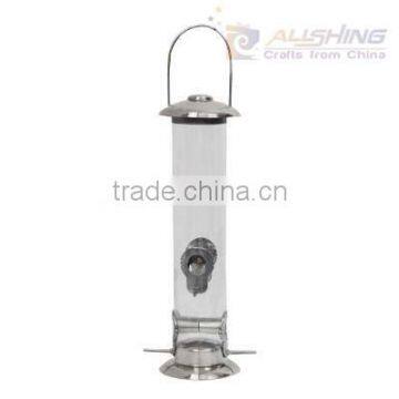 Wholesale Hanging Bird Feeder Seed Metal Outdoor Garden Pet Wild Birdfeeder Squirrel Proof Cage