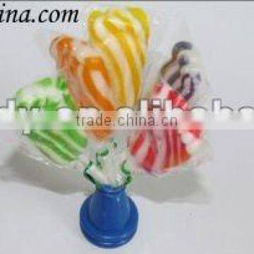 Mix-color flat lollipop